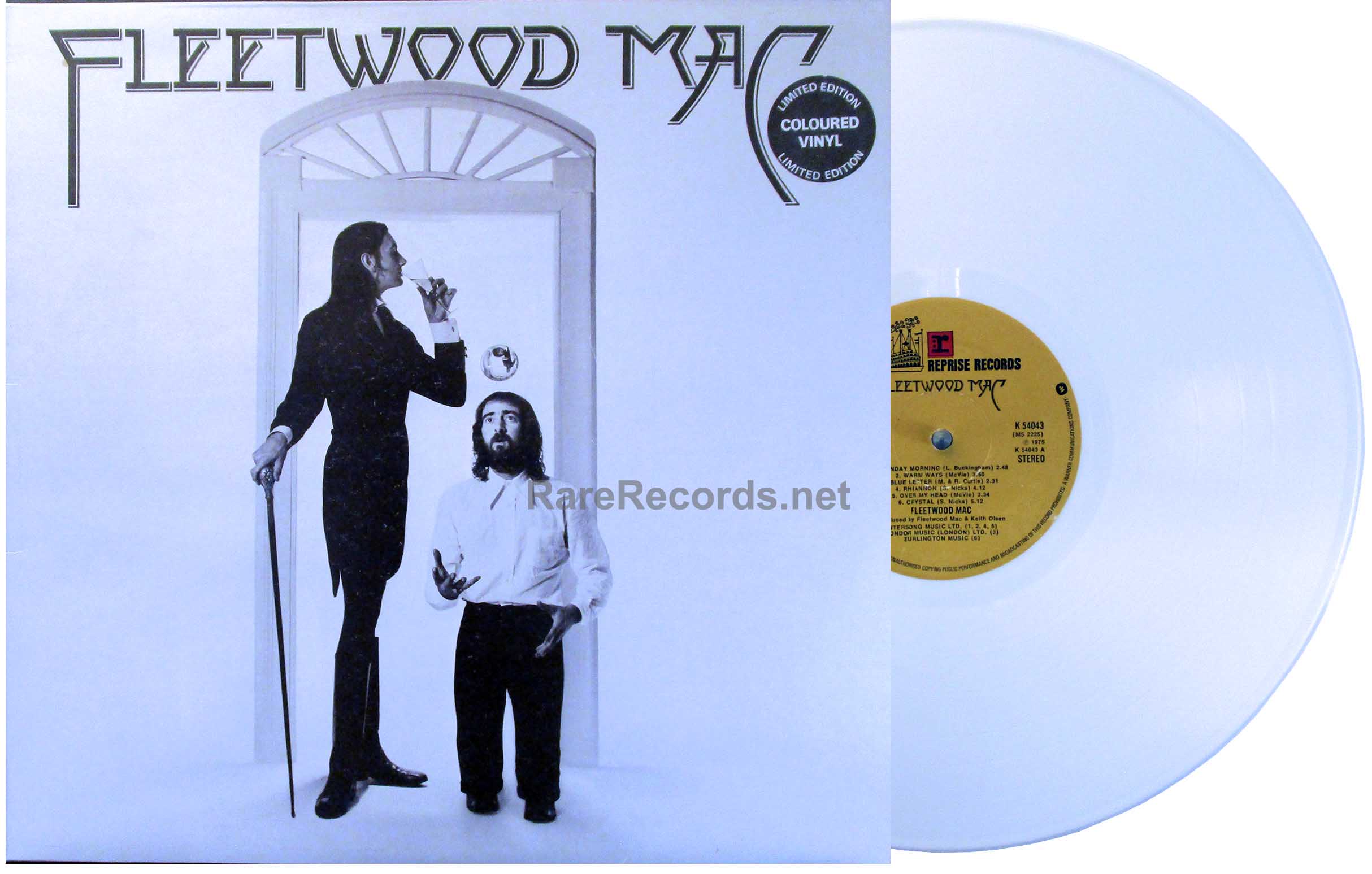 Fleetwood Mac Fleetwood Mac limited edition white UK LP