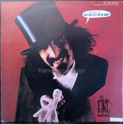 frank zappa lumpy gravy uk LP