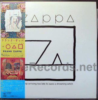 Frank Zappa - Ship Arriving Too Late to Save a Drowning Witch Japan LP