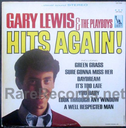 gary lewis & the playboys - hits again u.s. lp