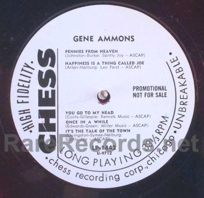 gene ammons - soulful saxophone colored vinyl LP