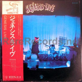 genesis live 1974 japan promo lp