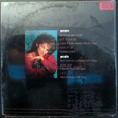 Gloria Estefan - Let It Loose U.S. LP