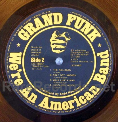 grand funk - we're an american band japan lp