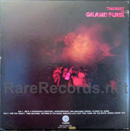 grand funk - best of grand funk japan LP
