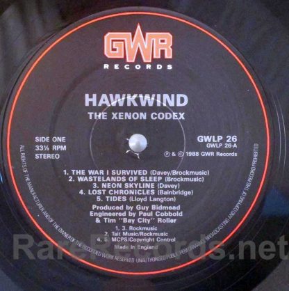 hawkwind - the xenon codex uk lp