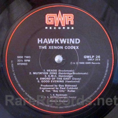 hawkwind - the xenon codex uk lp