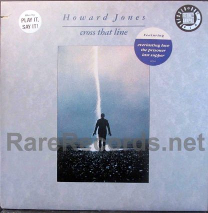 Howard Jones - Cross That Line U.S. promo lp