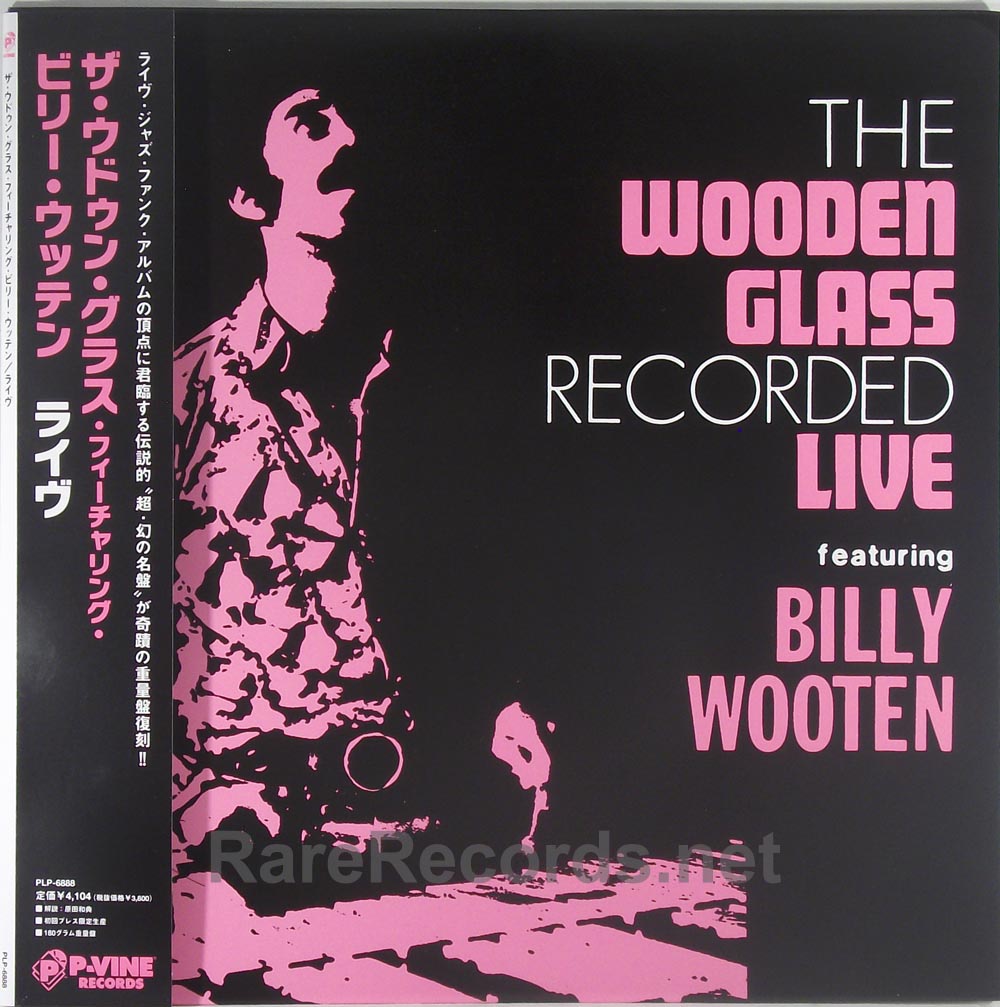 Billy Wooten The Wooden Glass Recorded Live Japan Lp With Obi Rare Records Rare Rock Jazz And R B Albums