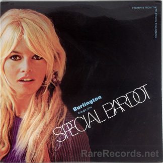 Brigitte Bardot - Special Bardot sealed promo-only 1968 soundtrack LP