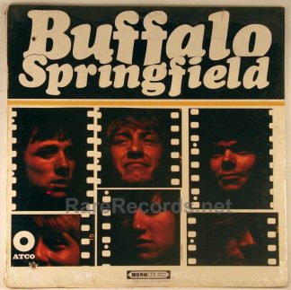 Buffalo Springfield - Buffalo Springfield sealed mono first LP with withdrawn track