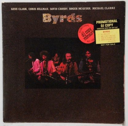 Byrds - self-titled mono white label promo 1973 reunion LP