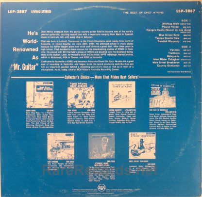 Chet Atkins - Best of Chet Atkins original German 1963 stereo LP