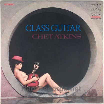 Chet Atkins - Class Guitar ultra-rare 1968 Japan LP with obi