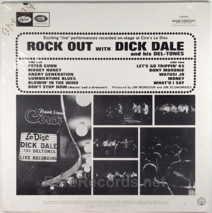 Dick Dale - Rock Out sealed 1965 mono promo LP