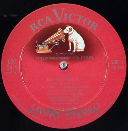 Martinon/LSO - Dvorak - Slavonic Dances 1960 RCA Living Stereo LP 1s