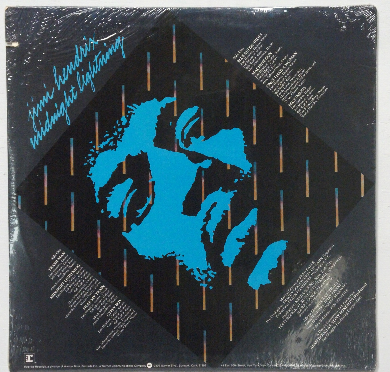 Jimi Hendrix – Midnight Lightning sealed 1975 LP