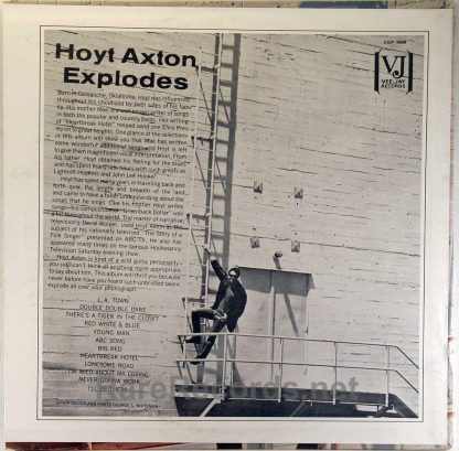 Hoyt Axton - Explodes!  1964 Vee Jay mono LP