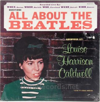 (Beatles) Louise Harrison Caldwell - All About the Beatles sealed 1964 LP