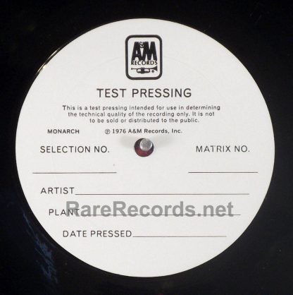 Lesley Gore - Love Me By Name 1976 A&M LP test pressing with cue sheet