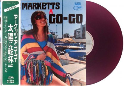 Marketts - Marketts A Go Go original Japan red vinyl test pressing LP with obi