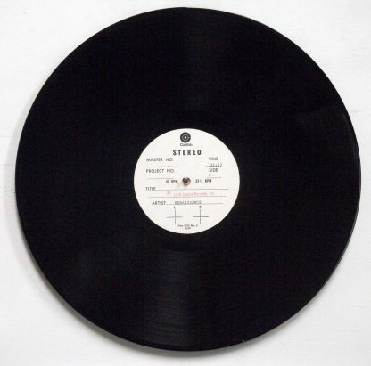 Renaissance – Prologue Capitol Records 1978 LP Acetate