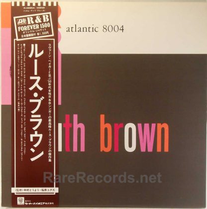 Ruth Brown - Ruth Brown Japan reissue LP with obi
