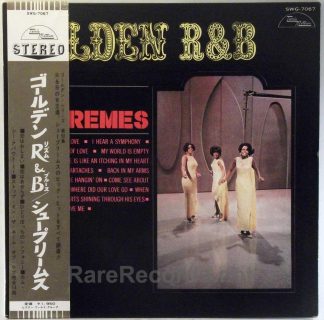 Supremes - Golden R&B rare 1967 Japan-only LP with obi