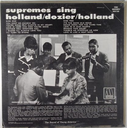 Supremes - Sing Holland Dozier Holland sealed 1966 mono Motown LP