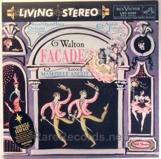 Fistoulari/RHO - Walton Facade RCA Canada Living Stereo LP 2s