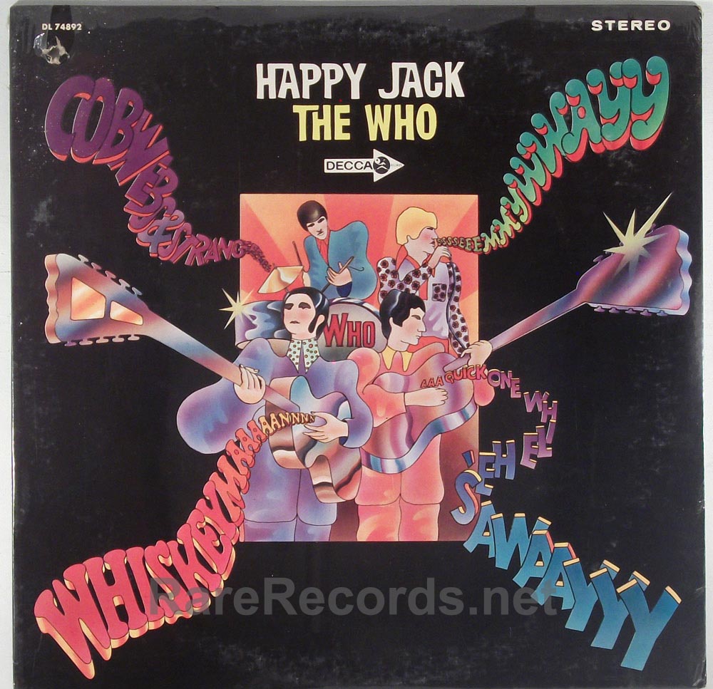 Who - Happy Jack sealed 1966 stereo LP