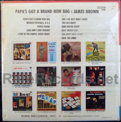 james brown - papa's got a brand new bag u.s. mono lp