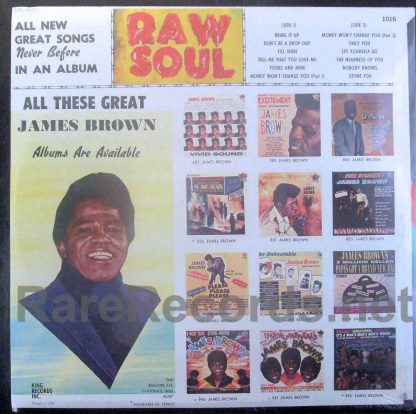 james brown - sings raw soul u.s. mono lp