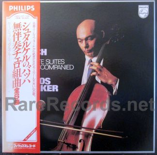 Janos Starker – Complete Suites For Unaccompanied Cello Japan LP