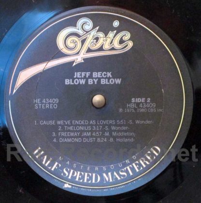 Jeff Beck - Blow by Blow 1980 U.S. Mastersound LP