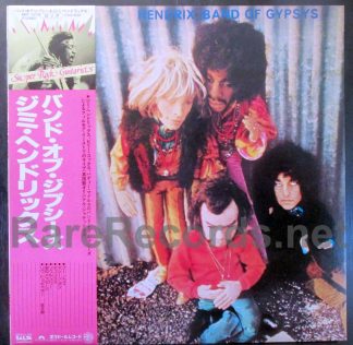 jimi hendrix - band of gypsys japan puppet cover lp