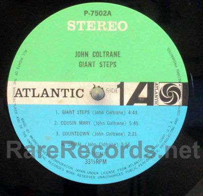 John Coltrane - Giant Steps Japan LP