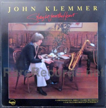 John Klemmer - Straight From the Heart U.S. lp