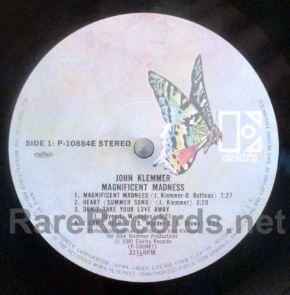 John Klemmer - Magnificent Madness Japan LP