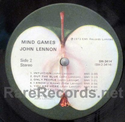 John Lennon - Mind Games U.S. Apple LP