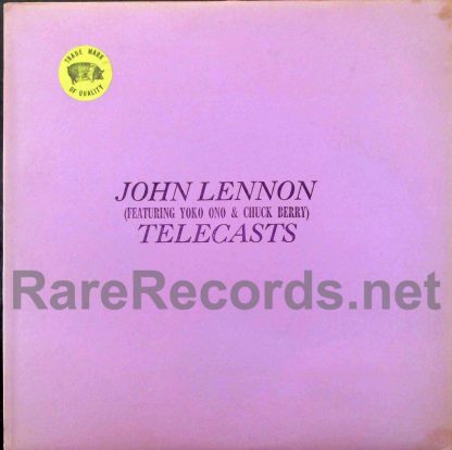 john lennon - telecasts trademark of quality lp