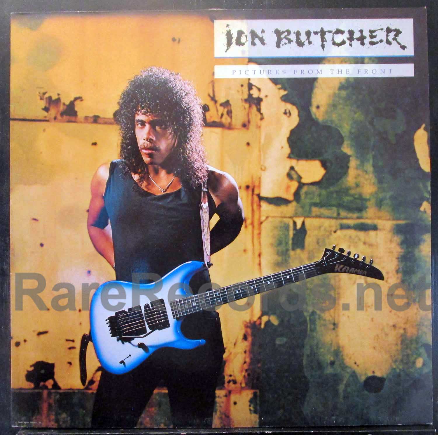 Jon Butcher – Pictures From The Front 1989 eu lp