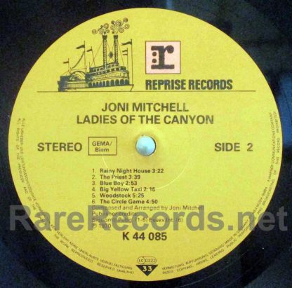 Joni Mitchell - Ladies of the Canyon German LP