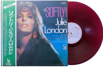 Julie London - Softly! Japan red vinyl test pressing LP