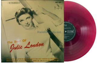 the best of julie london red vinyl japan lp