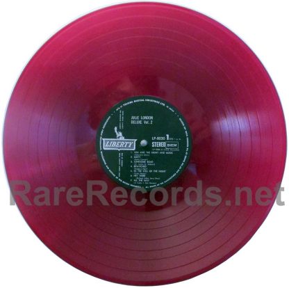 Julie London - Deluxe Vol. 2 Japan red vinyl LP