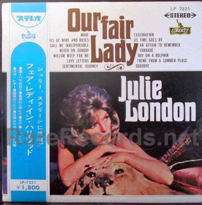 Julie London - Our Fair Lady red vinyl Japan LP