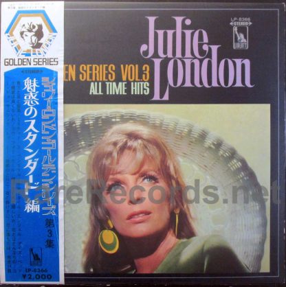 julie london - golden series vol. 3 red vinyl japan lp