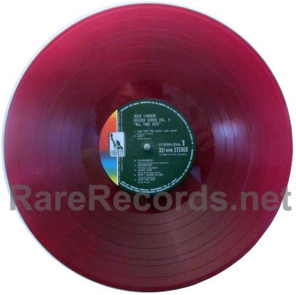 julie london - golden series vol. 3 red vinyl japan lp