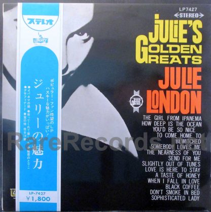 Julie London - Julie's Golden Greats Japan red vinyl stereo LP